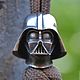 Бусина "Darth Vader" полированный. Браслет-цепочка. Мастерская Гагарина. Интернет-магазин Ярмарка Мастеров.  Фото №2