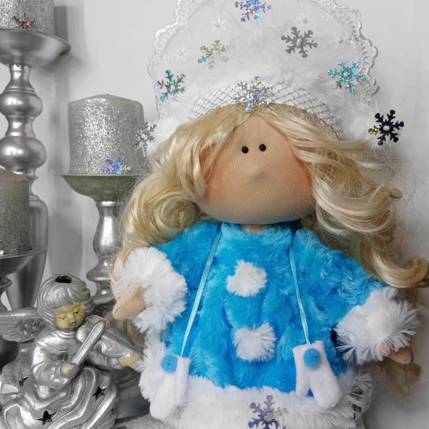 тильда большеножка снегурочка. тильда большеножка снегурочка. тильда большеножка снегурочка. интерьерные куклы снегурочка. интерьерные куклы снегурочка.