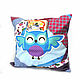 Decorative pillowcase with pocket 'Owl'2. Pillow. Dolls Elena Mukhina. Online shopping on My Livemaster.  Фото №2