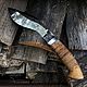Нож туристический "Кукри", клинок Х12МФ, Ножи, Ворсма,  Фото №1