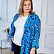 Shirt made of viscose in men's style 'Samurai' plus size. Blouses. NATALINI. Online shopping on My Livemaster.  Фото №2