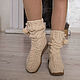 Genesisone ankle boots 'Milan'. High Boots. KnittedBoots. My Livemaster. Фото №5
