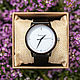 «Dune White ENB» от Timbersun, деревянные наручные часы ручной работы, Часы наручные, Москва,  Фото №1