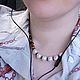 Pearl and Tiger Eye Beads. The amulet is harmony in everything everywhere. Beads2. Magic Jewelry from Svetlana (talisman8magiya). Online shopping on My Livemaster.  Фото №2