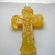 Crucifix amber thread R-524. Pendants. Amber shop (vazeikin). Online shopping on My Livemaster.  Фото №2
