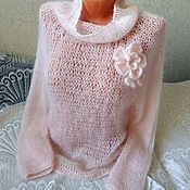 Одежда handmade. Livemaster - original item Mohair sweater 