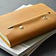 A5 leather notebook with magnetic button tab. Notebooks. Ptaho. Online shopping on My Livemaster.  Фото №2