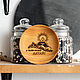 Wooden plate 'in your heart ALTAI' made of cedar T132, Plates, Novokuznetsk,  Фото №1