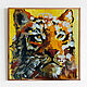Картина с тигром маслом "Солнечный тигр", Картины, Белгород,  Фото №1