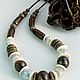 Ceramic beads ' Pearls'. Jewelry Sets. TinaRita. My Livemaster. Фото №5