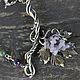  Grape. Колье. В гостях у Феечки (Ирина) Wire Wrap. Ярмарка Мастеров.  Фото №6