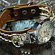 Steampunk 'Mini Silver' Quartz Wristwatch. Watches. Neformal-World. My Livemaster. Фото №4