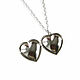 Heart opening pendant, heart pendant,medallion opening, Pendants, Moscow,  Фото №1