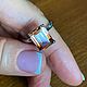 18.  Кольцо с натуральным топазом 4.64ct, Кольца, Белорецк,  Фото №1