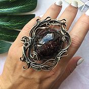 Украшения handmade. Livemaster - original item Ring Eudialyte. Handmade.