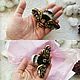 Brooch Bee with natural fur. Brooches. Beauty for you!. My Livemaster. Фото №6