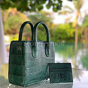 Сумки и аксессуары handmade. Livemaster - original item bag crocodile leather. Handmade.