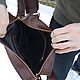 men's crossbody bag. Crossbody bag. Marik Leather Craft. Online shopping on My Livemaster.  Фото №2