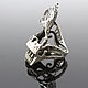 Abstract Piano Ring made of 925 HB0090 Silver. Rings. Sunny Silver. My Livemaster. Фото №5