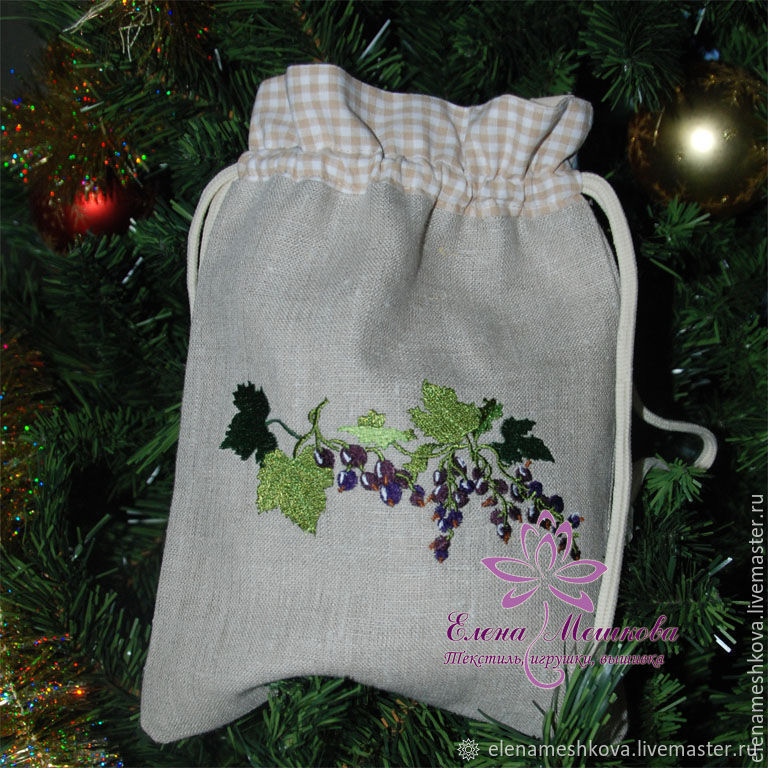 Льняной мешочек Смородина сушеная в интернет-магазине Ярмарка Мастеров ...