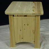 Для дома и интерьера handmade. Livemaster - original item Stool pine unpainted. Handmade.