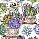 Decor: Funny cacti, collection. Toys. FavoriteStitch. Online shopping on My Livemaster.  Фото №2