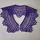 Order  Lace collar No. №58. Lace knitting workshop. Lidiya.. Livemaster. . Collars Фото №3