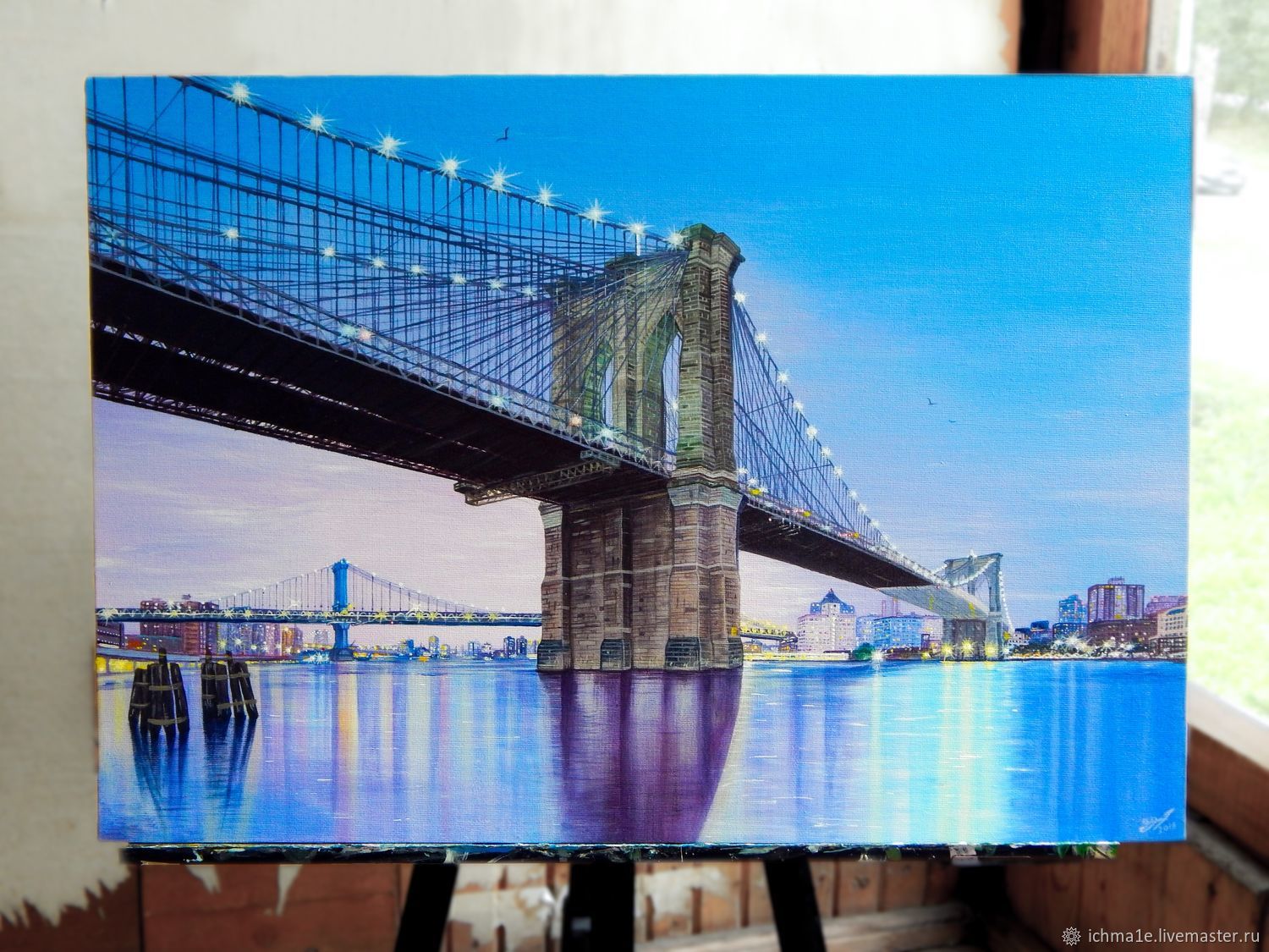 картина бруклинский мост