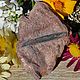 Кианит в породе, друза 67Х46 мм. АРТ:6-1274, Минералы, Изумруд,  Фото №1