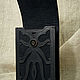 Order Leather Brown Tarot Cards Case - / - Magic cross. Dark Centuries Leather items (DarkCenturies). Livemaster. . Card case Фото №3