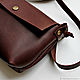 Leather ladies shoulder bag genuine leather. Crossbody bag. migotobags. Online shopping on My Livemaster.  Фото №2