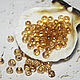 Order Round beads 50 pcs 4 mm Beige with a shiny coating. agraf. Livemaster. . Beads1 Фото №3