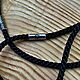 Nylon cord with beads 5 mm. Chain. h-a-n--t-e-r. My Livemaster. Фото №4