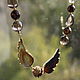 'My angel' necklace from slices of agate in the form of wings. Necklace. Butik4you. My Livemaster. Фото №6