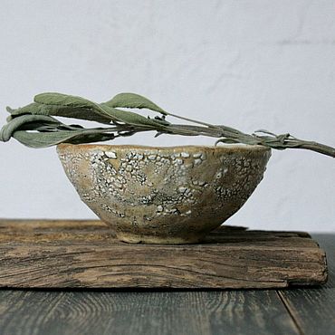 Посуда ручной работы. Ярмарка Мастеров - ручная работа Чаша Тёплый Снег #8. Handmade.