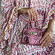 Pink Mini Handbag made of python skin Kelly. Classic Bag. exotiqpython. My Livemaster. Фото №5
