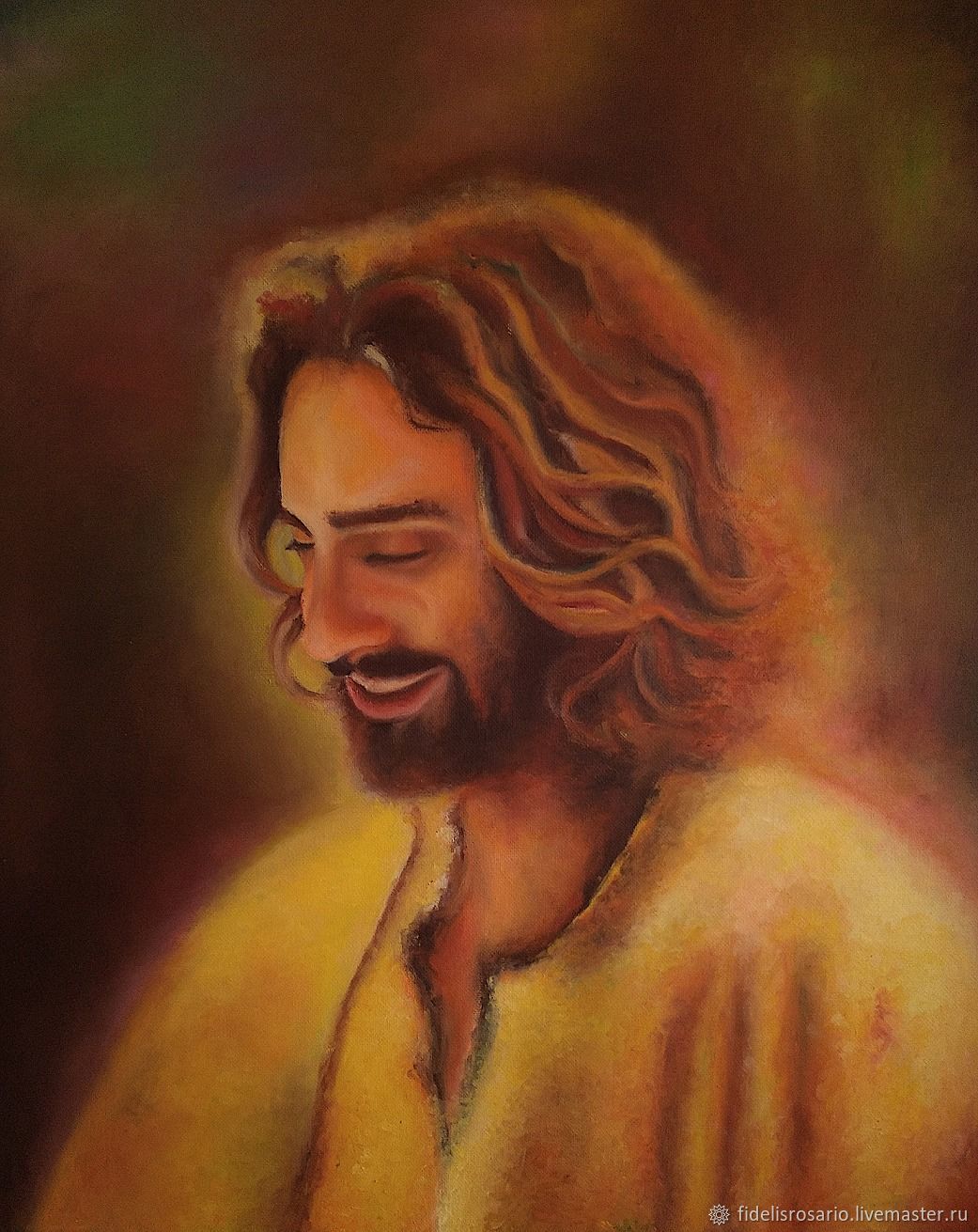 Картина: Иисус Христос в интернет-магазине Ярмарка Мастеров по цене ...