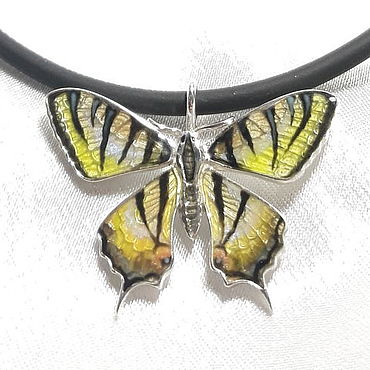  ручной работы. Ярмарка Мастеров - ручная работа Подвеска: Парусник Подалирий. Handmade.