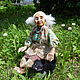  Baba Yaga doll, a kind Yagusya. Figurines. Polina Korotyuk (Polulay dolls). My Livemaster. Фото №5