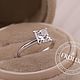 Золотое кольцо с бриллиантом Принцесса 1,5 карат. Кольцо помолвочное. FROLOF JEWELRY. Ярмарка Мастеров.  Фото №10