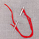 Bone needle for sewing. A bone needle in a bamboo case, Souvenirs by profession, Yalta,  Фото №1