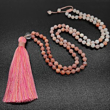 Посуда ручной работы. Ярмарка Мастеров - ручная работа Четки: Розовый агат. Handmade.