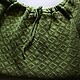 Блузон "Шелк" олива вязаный. Кофты. Вязаный текстиль (knitted textiles). Ярмарка Мастеров.  Фото №5