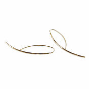 Украшения handmade. Livemaster - original item Long Stick Earrings 