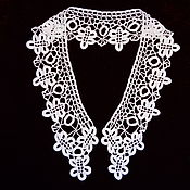 Аксессуары handmade. Livemaster - original item Lace lace collar No. №55. Handmade.