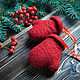 Сувенирные варежки - войлочные рукавички, Варежки, Москва,  Фото №1