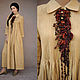 Stylish linen dress 'Camel' long dress made of linen. Dresses. KVITKA. Online shopping on My Livemaster.  Фото №2