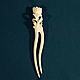 Wild Flower - carved hairpin. Hairpins. NGS Masters. My Livemaster. Фото №4