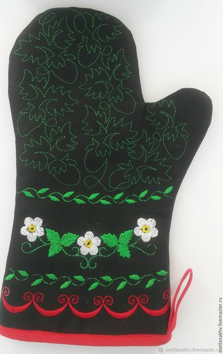 Прихватка-рукавичка купить в интернет-магазине Ярмарка Мастеров по цене ...