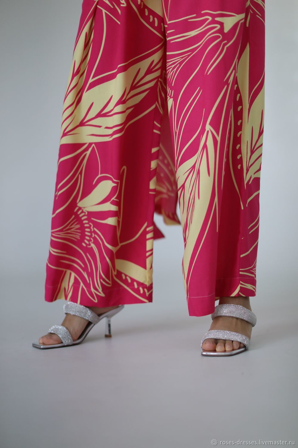 Брючный костюм «Фламинго» купить в интернет-магазине Ярмарка Мастеров ...